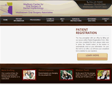 Tablet Screenshot of newjerseyoralsurgery.com